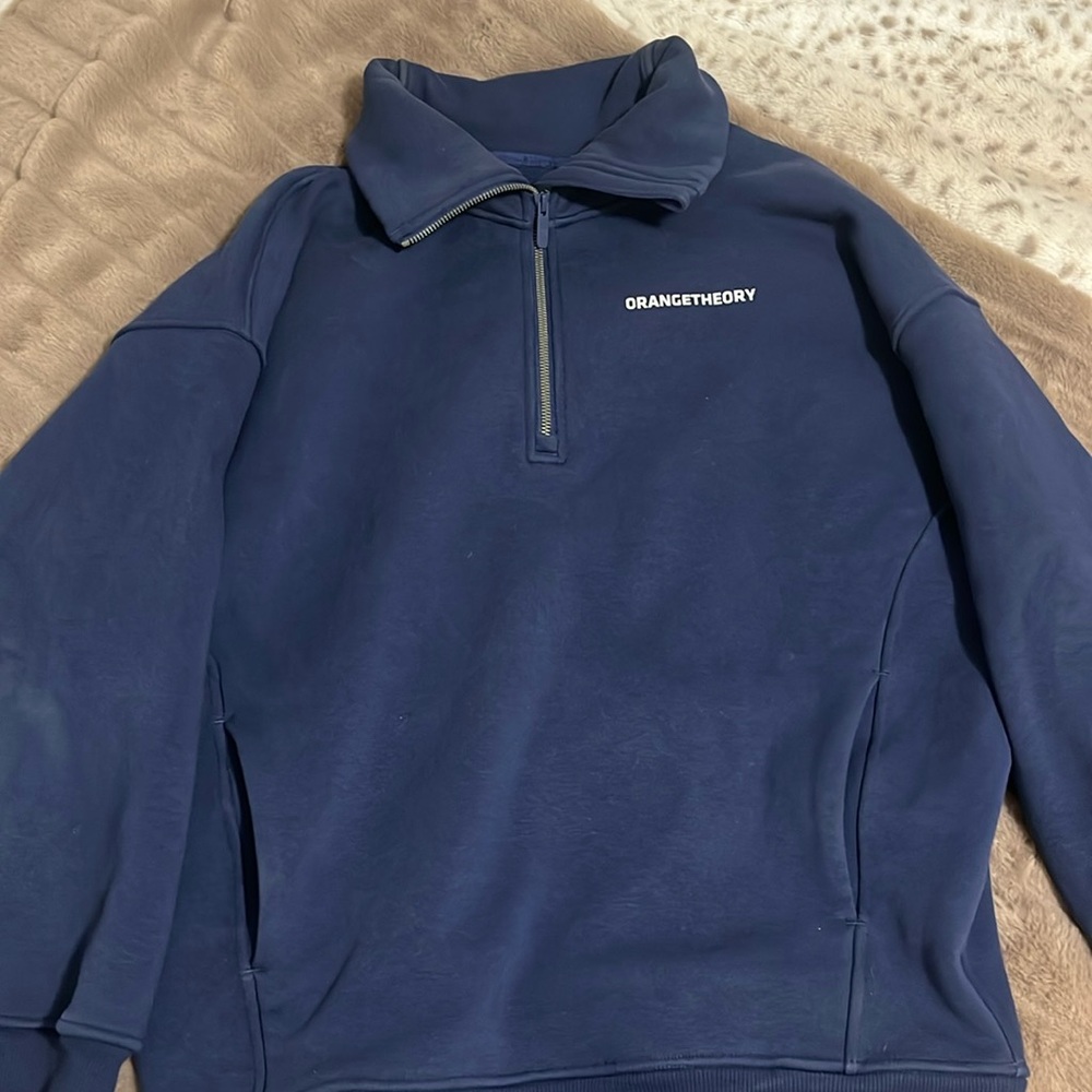 Orangetheory lululemon quarter zip sweatshirt
